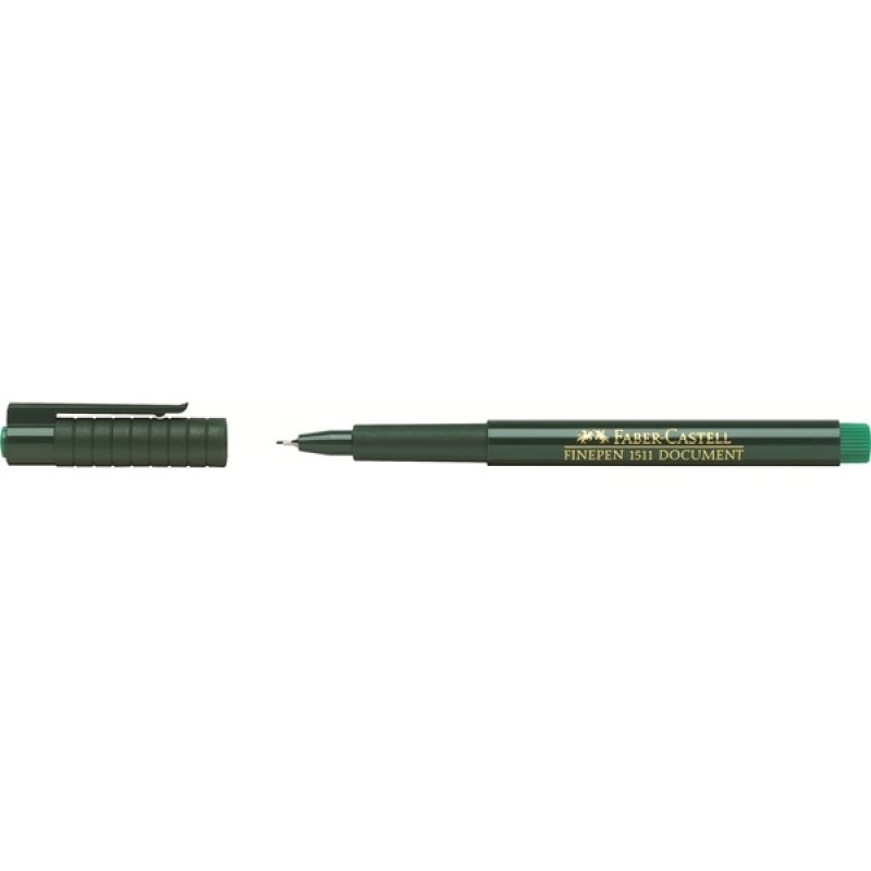 FABER-CASTELL Stylo feutre extra-fin FINEPEN 1511, vert