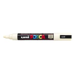 POSCA uni PC-5M marker 1 pc(s) Bullet tip Ivory