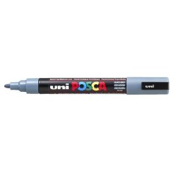 POSCA uni PC-5M marker 1 pc(s) Bullet tip Grey