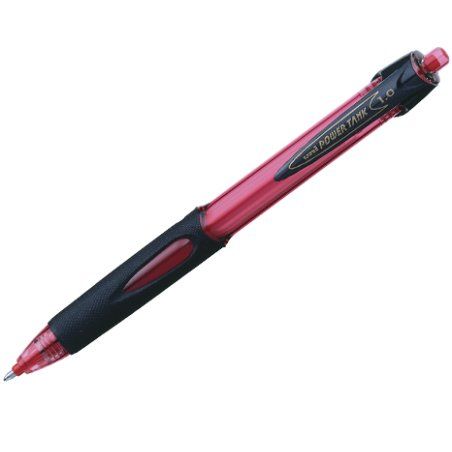 Uni-Ball Power Tank SN-220 Red Clip-on retractable ballpoint pen 1 pc(s)