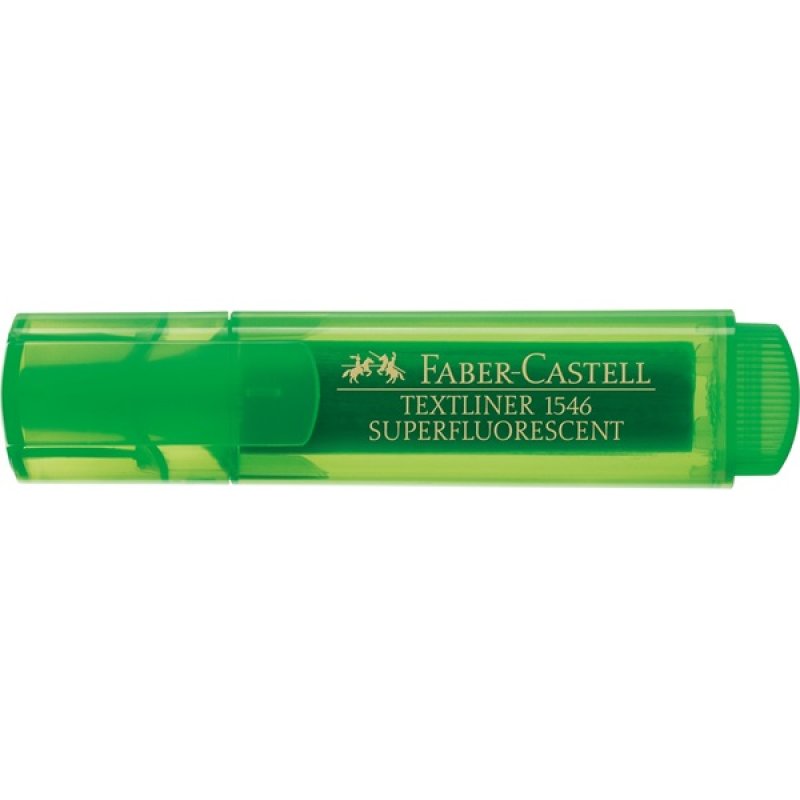 Faber-Castell TEXTLINER 1546 marker 1 pc(s) Chisel/Fine tip Light Green