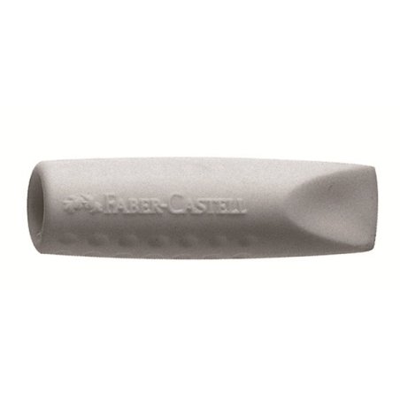 FABER-CASTELL Gomme "GRIP 2001 ERASER CAP", couleur: gris