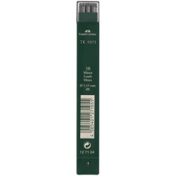 FABER-CASTELL Mines TK 9071, noir profond, degré dureté: 4B