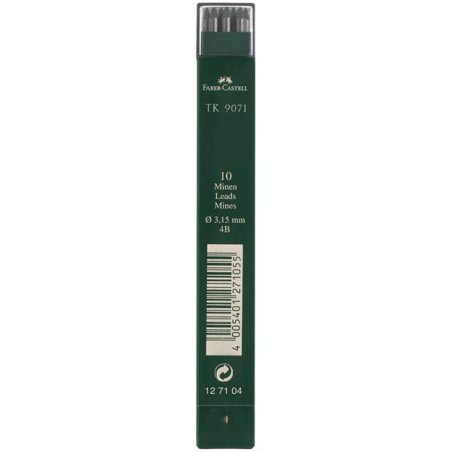 Faber-Castell TK 9071 mine 4B Noir