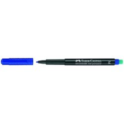 FABER-CASTELL Marqueur permanent MULTIMARK M, bleu