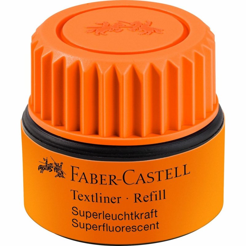 FABER-CASTELL Cartouche de recharge "TEXTLINER 1549", orange