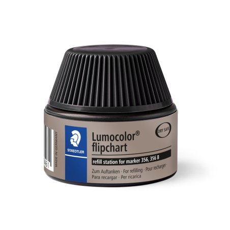 STAEDTLER Flacon de recharge Lumocolor 488 56, noir