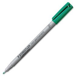 STAEDTLER Marqueur non permanent 316F Lumocolor, vert