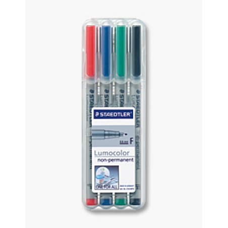 Staedtler 316 WP4 marker 1 pc(s) Black, Blue, Green, Red