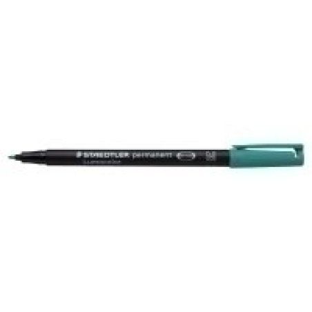 STAEDTLER Marqueur permanent 317M Lumocolor, vert