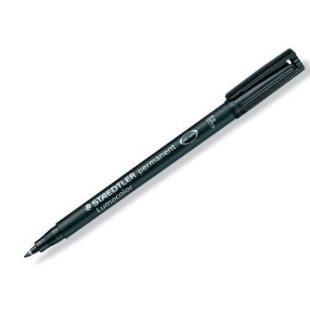 STAEDTLER Marqueur permanent 318F Lumocolor, noir