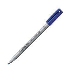 Staedtler 312-3 marqueur 1 pièce(s) Pointe biseautée Bleu