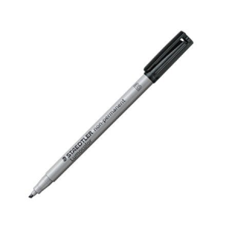 Staedtler 312-9 marqueur 1 pièce(s) Pointe biseautée Noir