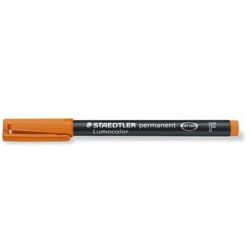 Staedtler 318-4 marqueur indélébile Orange 1 pièce(s)