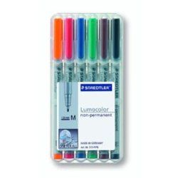Staedtler 315 WP6 marker 1 pc(s) Black, Blue, Brown, Green, Orange, Red