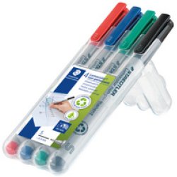 STAEDTLER Marqueur non permanent 311S Lumocolor, étui de 8