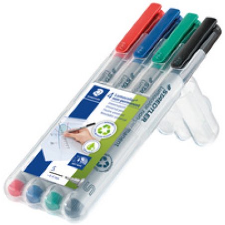 STAEDTLER Marqueur non permanent 311S Lumocolor, étui de 8