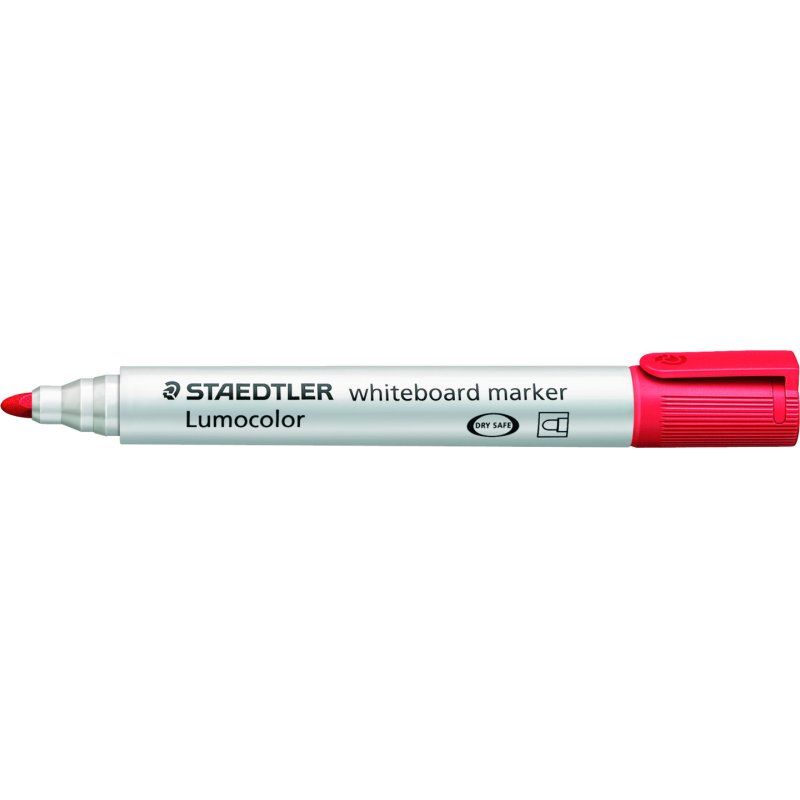 Staedtler Lumocolor marqueur 4 pièce(s) Pointe ogive Noir, Bleu, Vert, Rouge