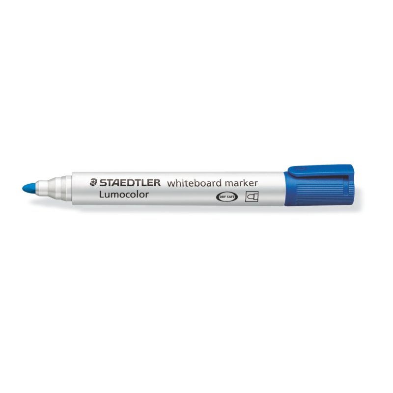 Staedtler Lumocolor marker 4 pc(s) Bullet tip Black, Blue, Green, Red