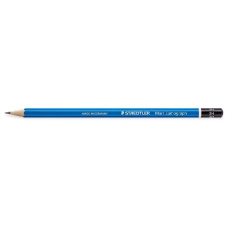 STAEDTLER Crayon Mars Lumograph, degré de dureté: 3H