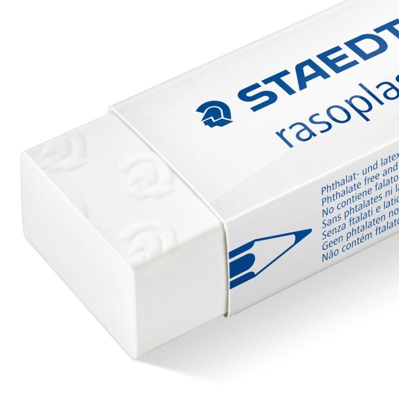STAEDTLER Gomme plastique rasoplast 526 B20, blanc