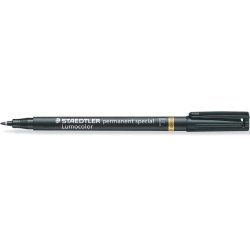 STAEDTLER Marqueur permanent 319F Lumocolor spécial, noir
