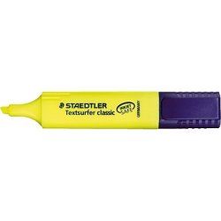 Staedtler 364-1 marqueur 1 pièce(s) Pointe biseautée Jaune