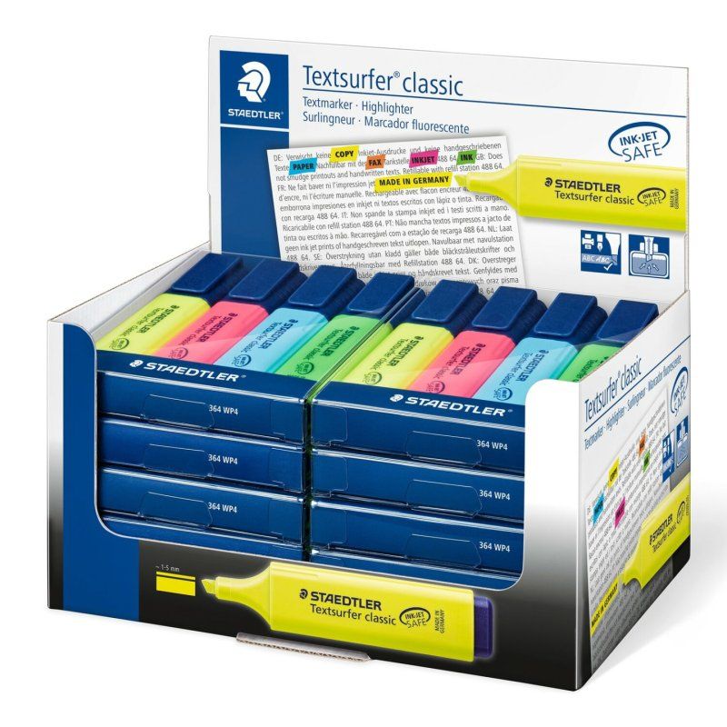 STAEDTLER Surligneur "Textsurfer Classic", étui de 4