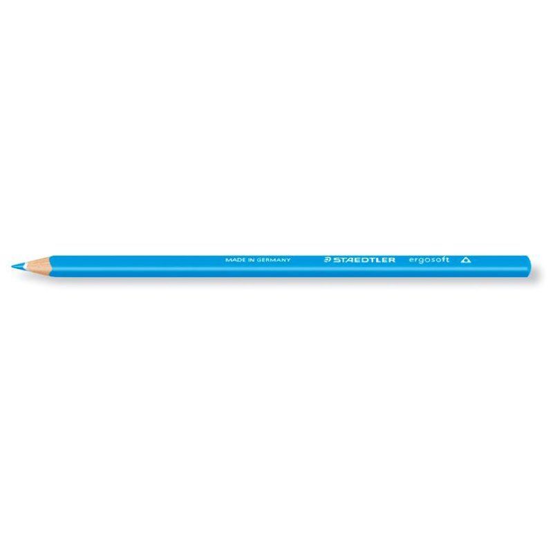 STAEDTLER Crayon de couleur ergosoft, bleu clair