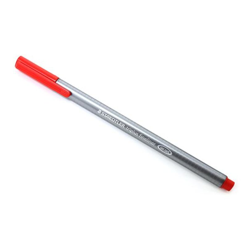 Staedtler triplus 334 fineliner Red 1 pc(s)