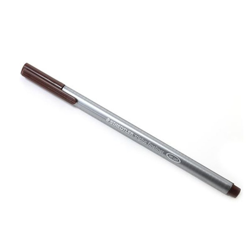 STAEDTLER Fineliner triplus BRILLIANT COLOURS,marron vanDyke