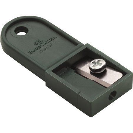 Faber-Castell 184100 taille-crayons Taille crayon manuel Vert, Métallique