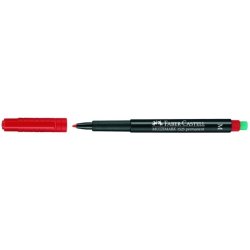 FABER-CASTELL Marqueur permanent MULTIMARK M, rouge