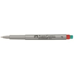 FABER-CASTELL Marqueur NonPermanent MULTIMARK F, rouge