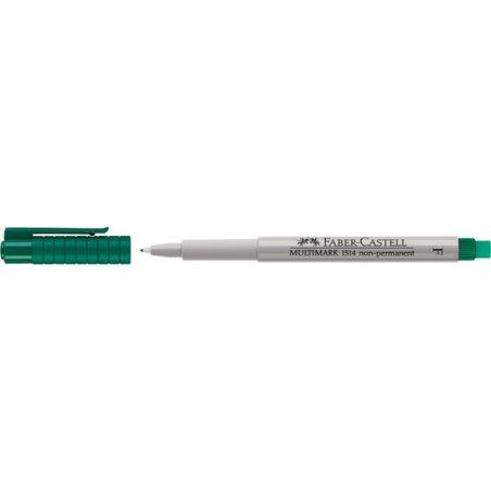 FABER-CASTELL Marqueur NonPermanent MULTIMARK F, vert