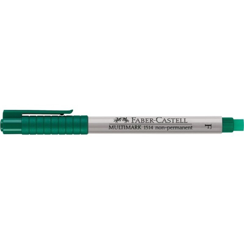 FABER-CASTELL Marqueur NonPermanent MULTIMARK F, vert
