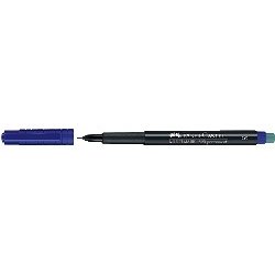 FABER-CASTELL Marqueur permanent MULTIMARK S, bleu