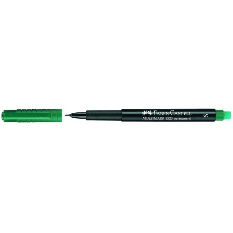 FABER-CASTELL Marqueur permanent MULTIMARK S, vert