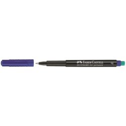 FABER-CASTELL Marqueur permanent MULTIMARK F, bleu