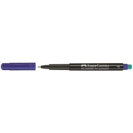 Faber-Castell Multimark permanent marker Blue 1 pc(s)