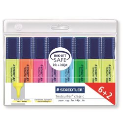 STAEDTLER Surligneur "Textsurfer Classic", 6 2 gratuits
