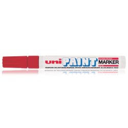 uni-ball Marqueur permanent PAINT PX-20, rouge
