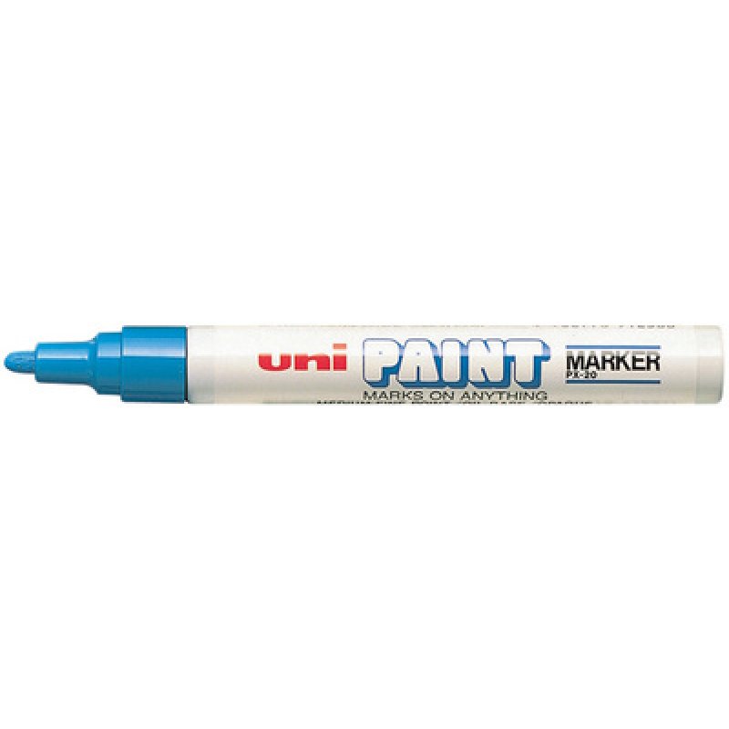 uni-ball Marqueur permanent PAINT PX-20, argent