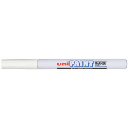 uni-ball Marqueur permanent PAINT PX203, blanc