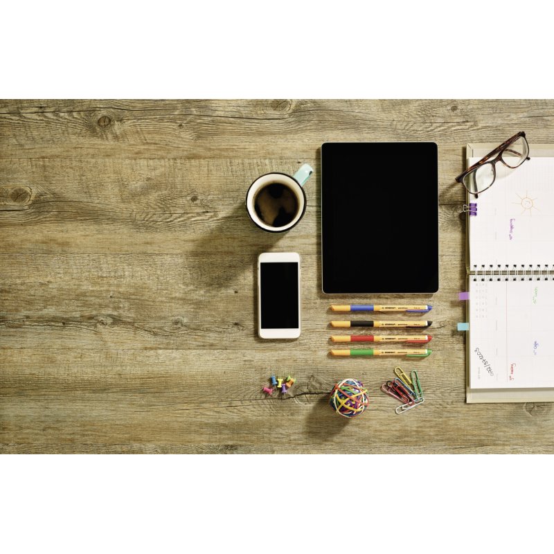 STABILO Stylo à encre gel pointVisco, bleu