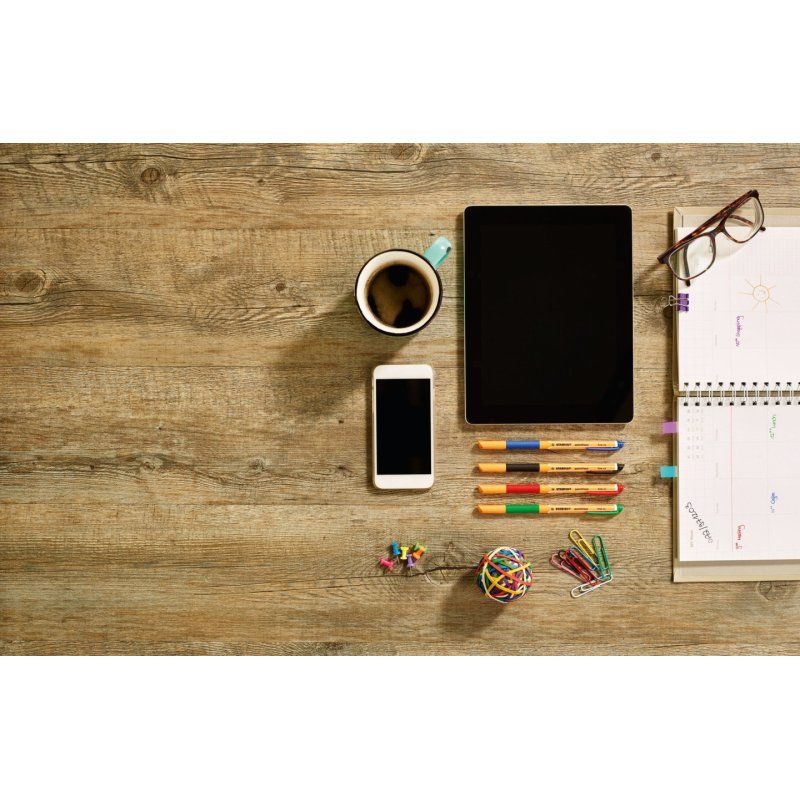 STABILO pointVisco Stylos à encre gel avec bouchon Fin Marron 1 pièce(s)