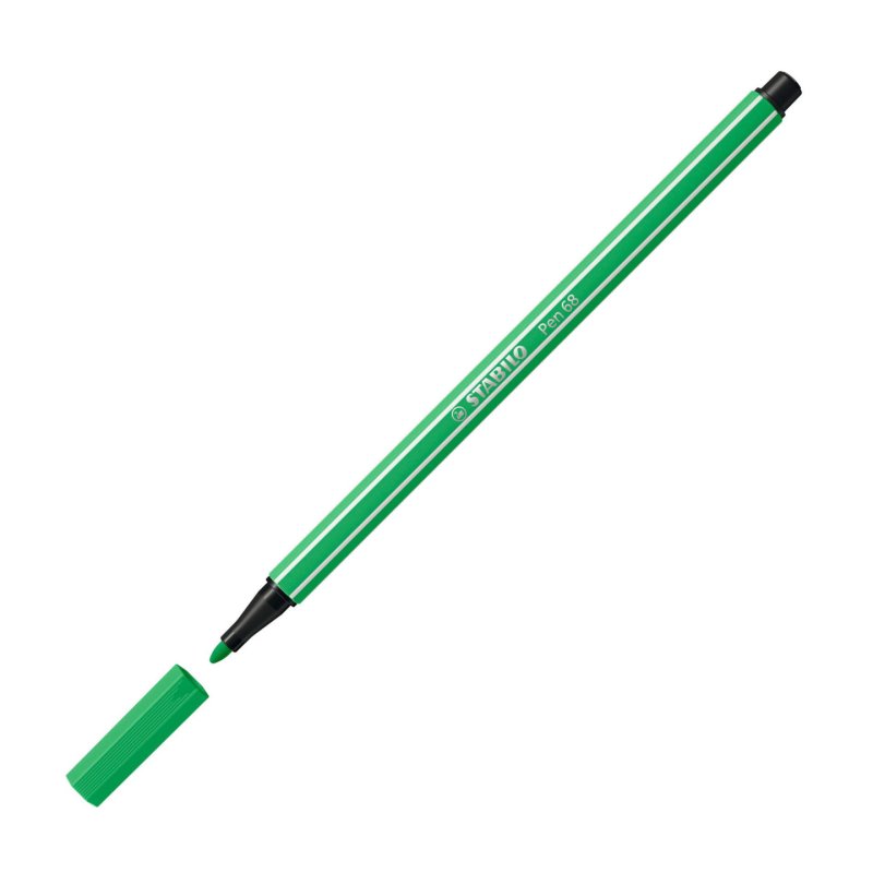 STABILO Stylo feutre Pen 68, vert émeraude clair