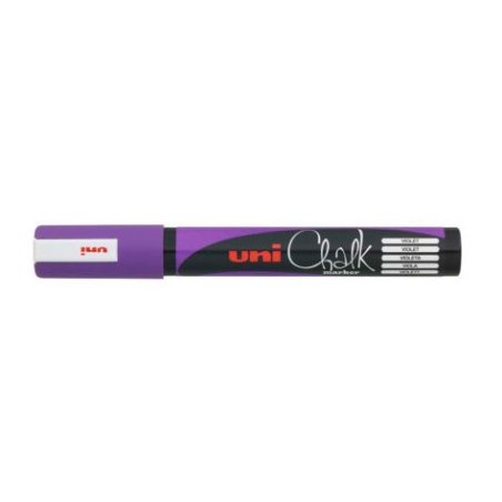 uni-ball Marqueur craie Chalk marker PWE5M, violet