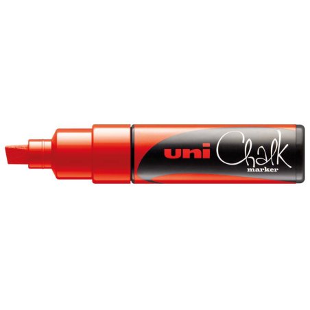 uni-ball Marqueur craie Chalk marker PWE8K, rouge