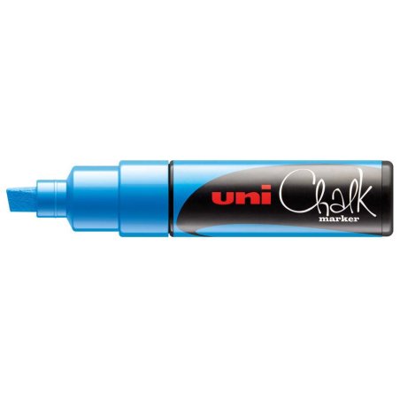 uni-ball Marqueur craie Chalk marker PWE8K, bleu clair